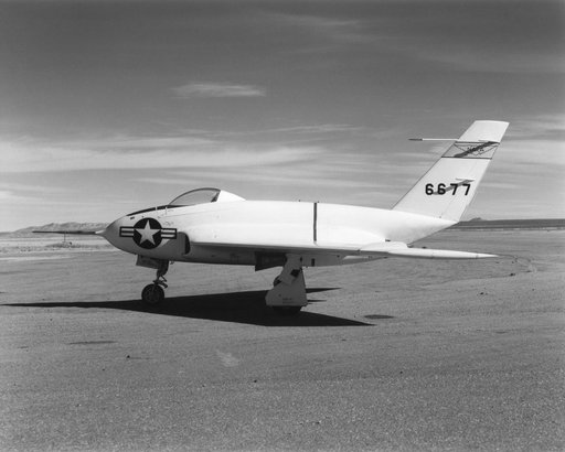 Side view of Northrop X-4 ship 2