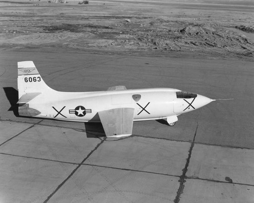 Right side view of Bell X-1 #6063