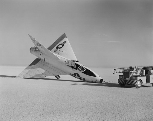 XF-92A Landing Mishap