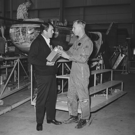 Star Trek Cast and Crew Visit NASA Dryden in 1967