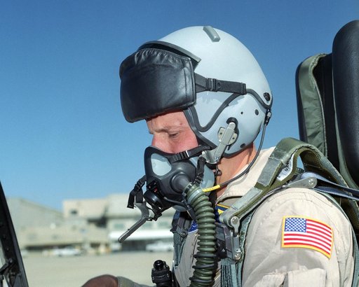 Research pilots at NASA Dryden tested a prototype helmet during the summer and fall of 2002. The objective was to obtain data on fit, comfort and functionality.