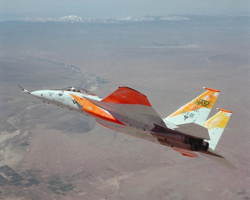 F-15A #287 in flight