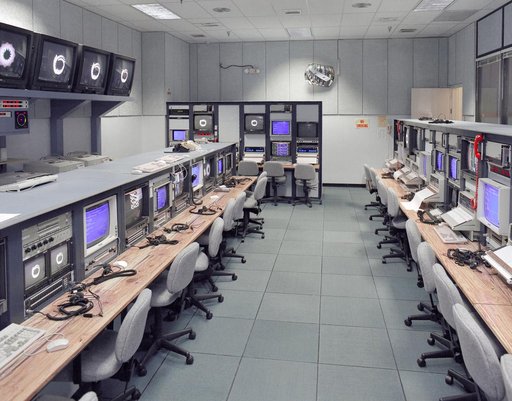 Western Aeronautical Test Range (WATR) mission control Blue room