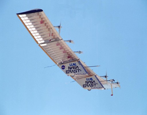 Pathfinder aircraft in flight