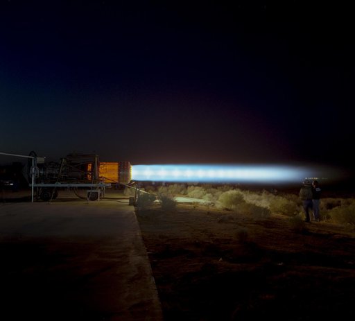 J58 Turbojet in Full Afterburner