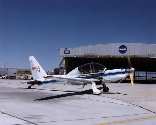 YO-3A parked on ramp