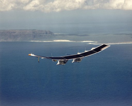 Pathfinder in flight over Hawaii