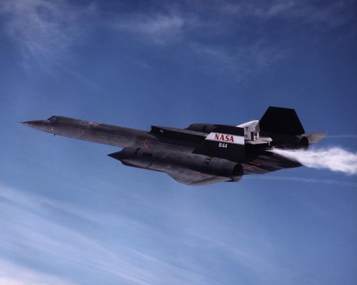Linear Aerospike SR-71 Experiment (LASRE) dumps water after first in-flight cold flow test