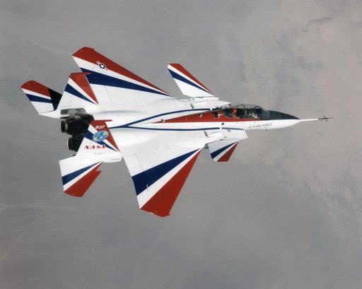 F-15 ACTIVE in flight