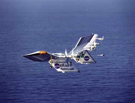 Pathfinder-Plus on a flight in Hawaii