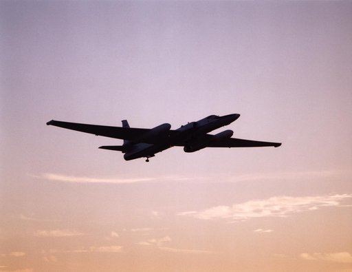 Lockheed ER-2 #806 high altitude research aircraft in flight