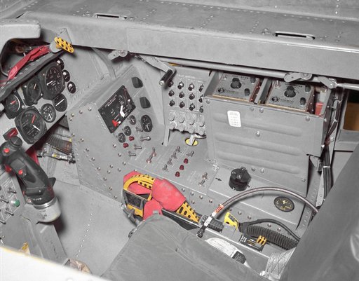 M2-F2 cockpit instrument panels