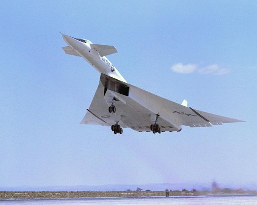 XB-70A during take-off
