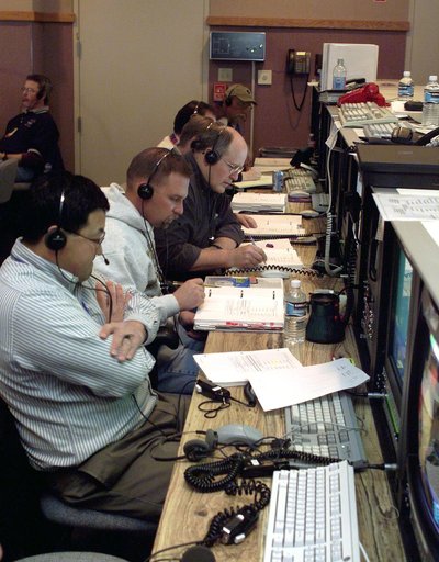 Engineers and technicians in the control room at the Dryden Flight Research Center must constantly monitor critical operations and checks during research projects like NASA's hypersonic X-43A