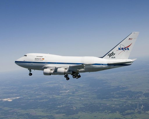 This inflight photo was taken during the first flight of the NASA and German Aerospace Center SOFIA airborne infrared observatory 747SP on April 26, 2007