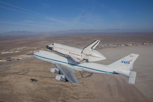 Space Shuttle Endeavour Toured California in 2012