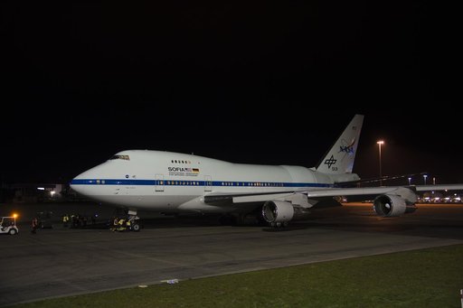 SOFIA at Nighttime
