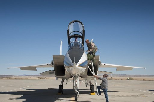 Larson Details Chief Test Pilot Work