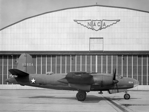 Martin B–26 Marauder at the Aircraft Engine Research Laboratory