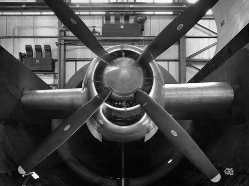 B-29 Superfortress Engine in the Altitude Wind Tunnel