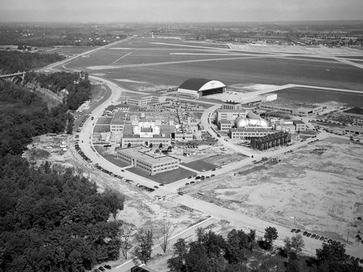 Aerial View of NACA's Lewis Flight Propulsion Research Laboratory