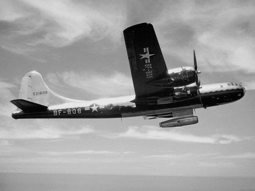 B-29 Superfortress with Ramjet Missile