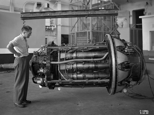Python Turboprop Prepared for a Test in the Altitude Wind Tunnel