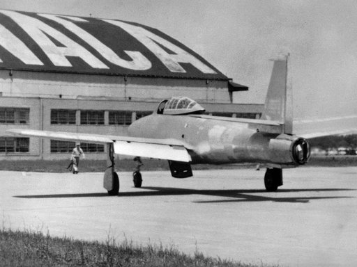 Republic F-84 Thunderjet with Reverse Thruster