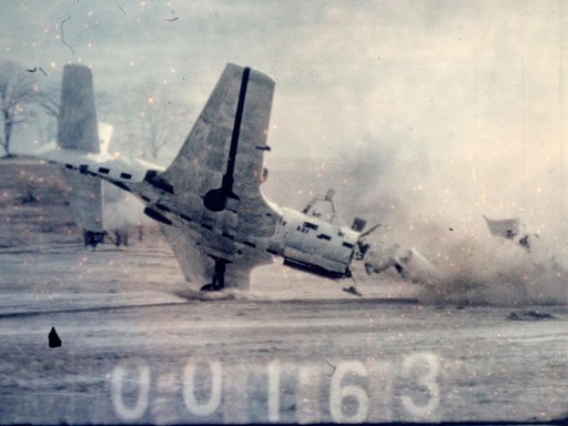McDonnell FH-1 Phantom Destroyed for the NACA Crash Fire Program