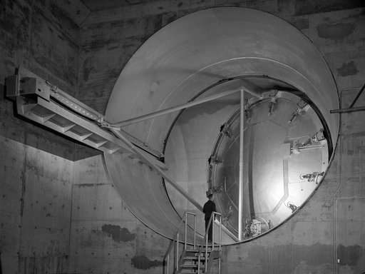 Large Swing Valve in the 10- by 10-Foot Supersonic Wind Tunnel