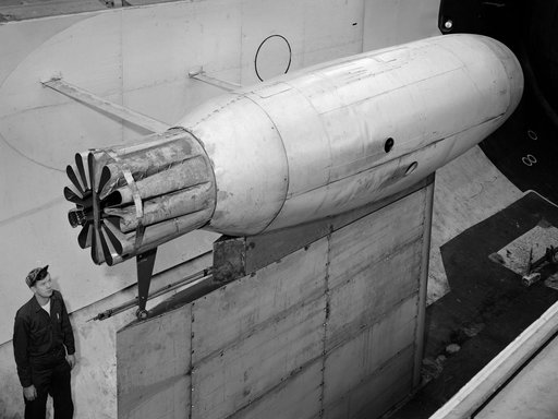 Pratt and Whitney J57 with a Greatex Nozzle in the Altitude Wind Tunnel