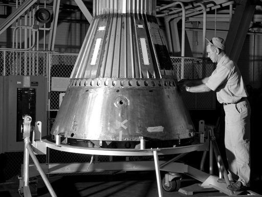 Mercury Capsule Construction at the NASA Lewis Research Center
