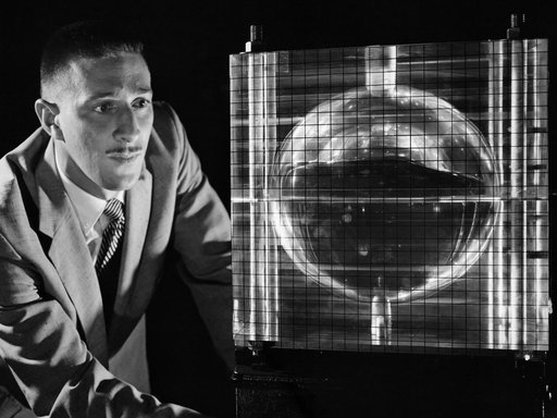 NASA Researcher Andy Stofan Studying Fluid Sloshing