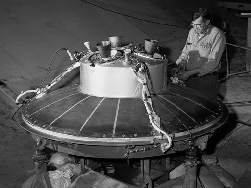 Mercury Capsule Retrorocket Test in the Altitude Wind Tunnel