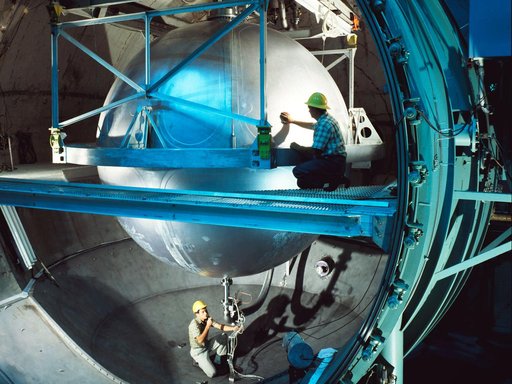 13-Foot Diameter Hydrogen Tank Tested in the K-Site Test Chamber