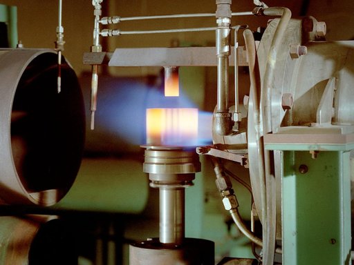 Burner Rig in the Material and Stresses Building