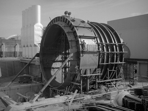 Construction of Cooler for New Propulsion Systems Laboratory Test Cells
