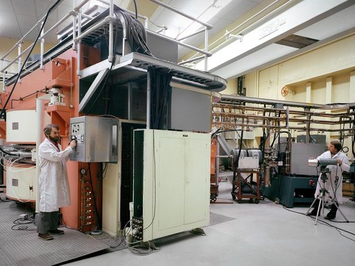 Cyclotron in the Materials and Stresses Building