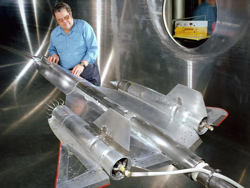 Lockheed YF-12 Blackbird Model in the 10- by 10-Foot Supersonic Wind Tunnel