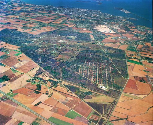 Aerial View of Glenn Research Center, Neil A. Armstrong Test Facility