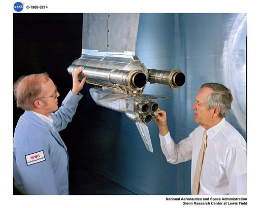 This test conducted in May 1988 shows what happens during launch