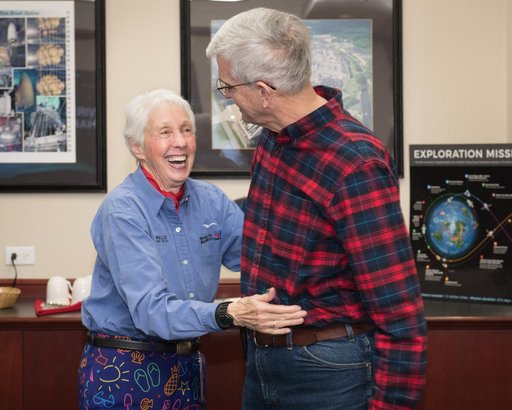 Visit to Glenn Research Center at Lewis Field by Mercury 13 Astr