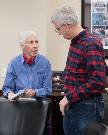 Visit to Glenn Research Center at Lewis Field by Mercury 13 Astr