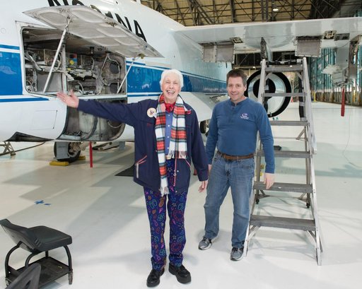 Visit to Glenn Research Center at Lewis Field by Mercury 13 Astr