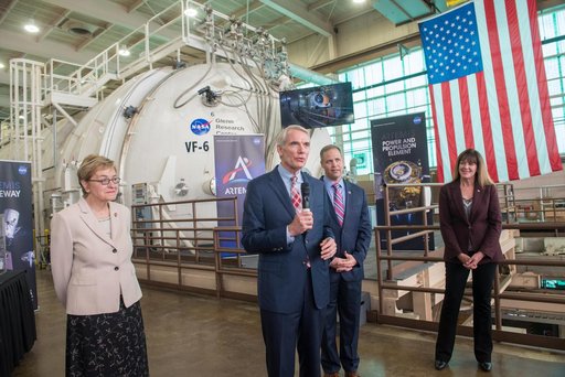 NASA Administrator Jim Bridenstine and Congressional Delegati...