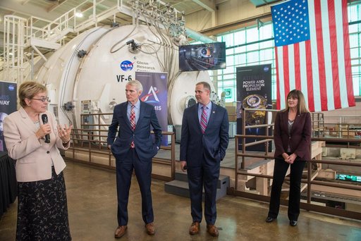 NASA Administrator Jim Bridenstine and Congressional Delegati...