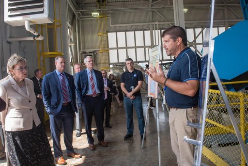 NASA Administrator Jim Bridenstine and Congressional Delegati...