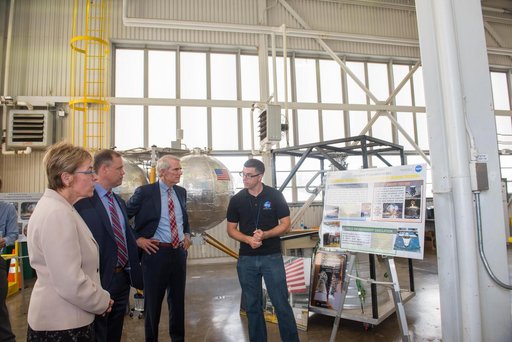 NASA Administrator Jim Bridenstine and Congressional Delegati...