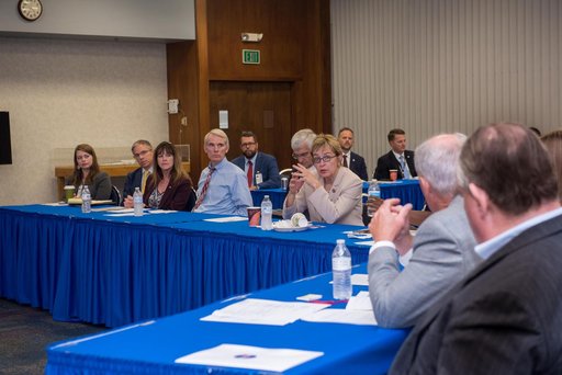 NASA Administrator Jim Bridenstine and Congressional Delegati...