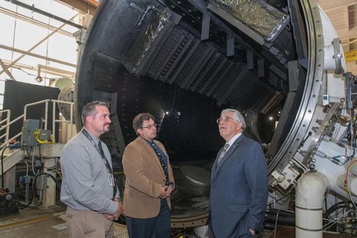 Visit by Dr. Harrison H. Schmitt, Apollo 17 Astronaut